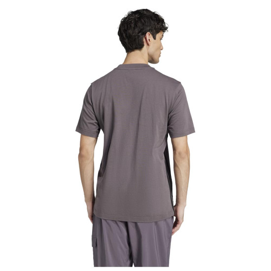 Adidas Ανδρική κοντομάνικη μπλούζα Essentials 3-Stripes Single Jersey Tee